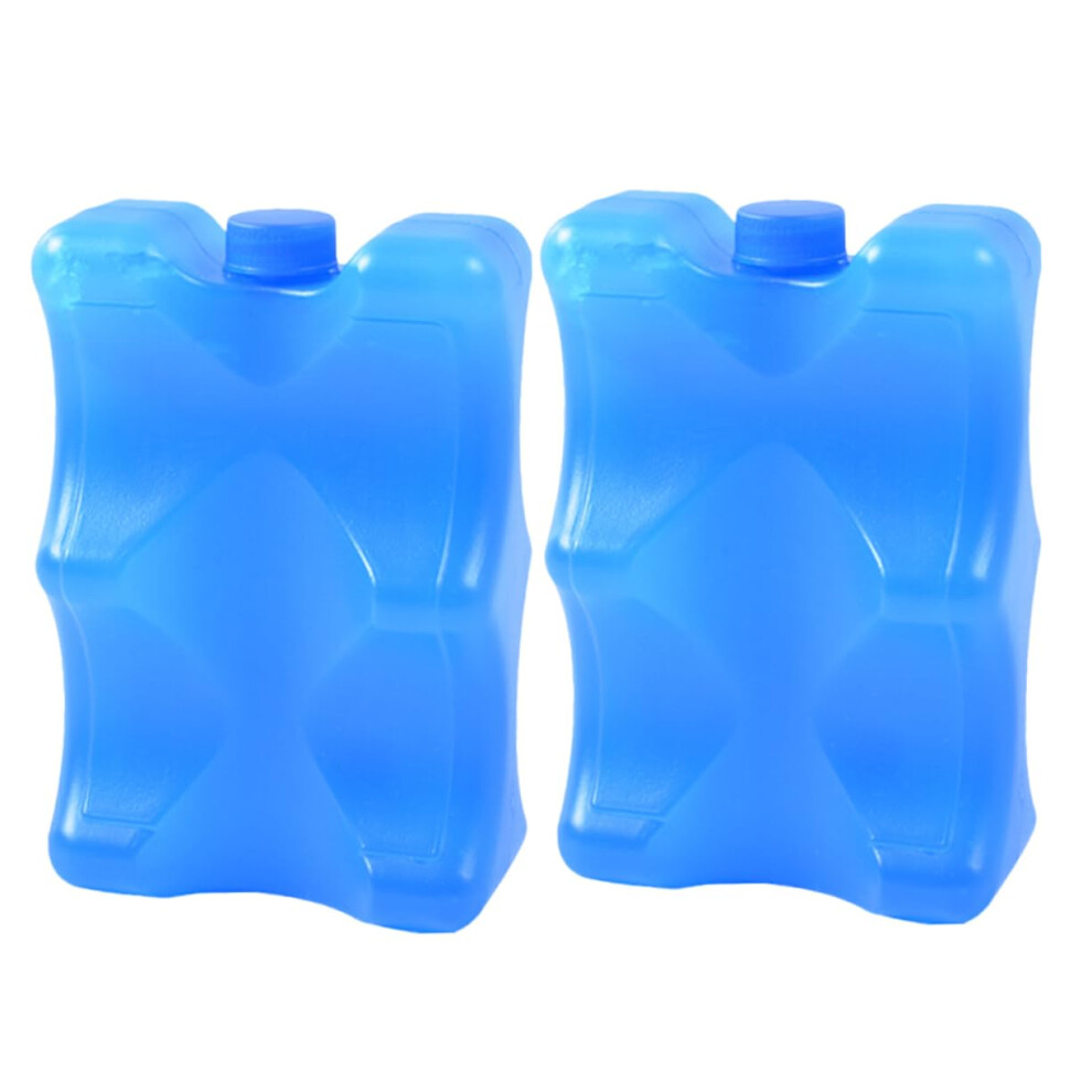 2pcs Breastmilk Ice Pack Breastmilk Cooler Ice Packs Reusable Milk Storage Bags for Breastfeeding for Travel Work