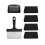 Flat  Griddle Cleaning Kit with Stainless Steel Scraper and Brush 1