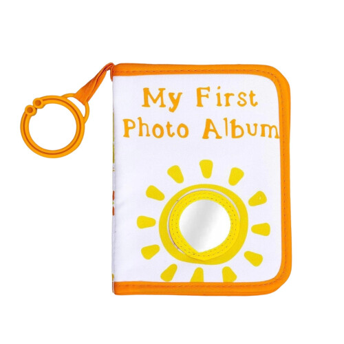 Cute Sun Pattern Washable Baby Memory Book Album with Clear