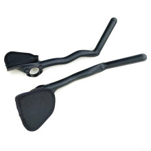carbon fiber handlebars, ideal for longdistance cycling on mountain bikes and road bikes, 55 degrees (UD glossy).