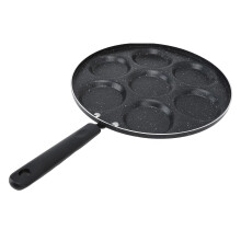 Egg Frying Pan, 7 Cup Egg Pan Omelet Pan for Breakfast Nonstick Omelette Skillet Egg Omelet Pans Round Egg Cooker Pan with Handle for Home