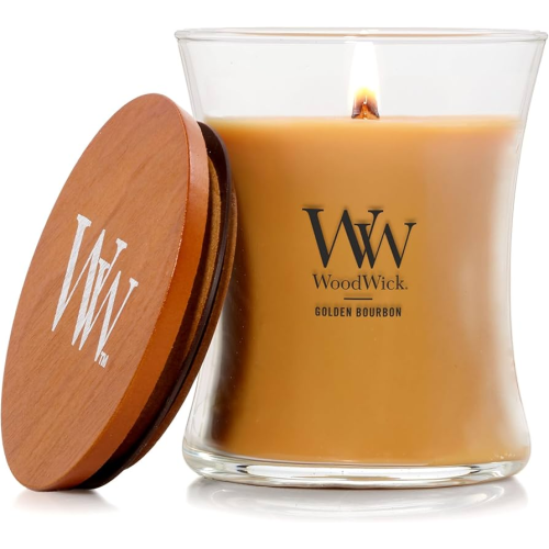 WoodWick Woodwick - Medium Hourglass Golden Bourbon