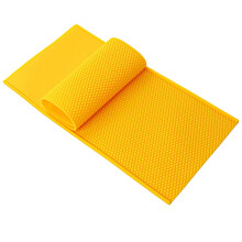 Beehive Frame Foundation Sheet Maker, 17.1 X 8.7 Inch Silicone Wax Press Mold, Honeycomb Pattern Template for Beekeeping