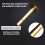 Gold LED Vanity Mirror  Oval Ceiling Mounted Makeup Mirror, Custom Size 50x80cm 2