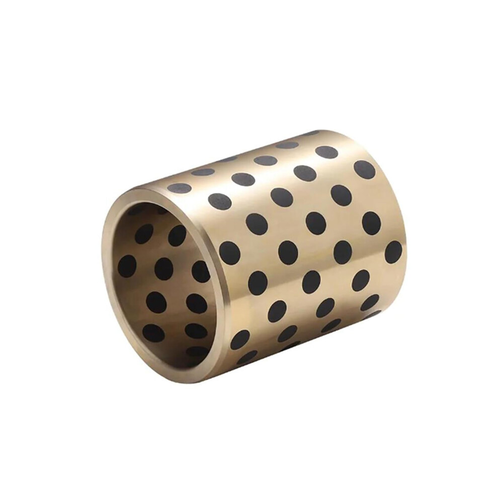 5Pcs Graphite Brass Sleeve Oil Selflubricating Bushing Inner Diameter 4/5Mm Machinery Bushings,4X6x12mm 4X6x12mm 5 Pieces 9412369736673
