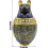 Egyptian Cat Urn for Memory Burial  Engraved Resin Base Keepsake 4