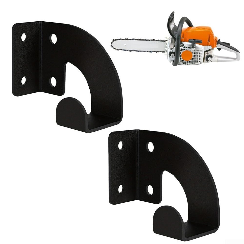 Chainsaw Hanger, Heavy Duty Chainsaw Hanger, Organizer Mounted Chainsaw Rack, For Space Saving And Easy Access In For Garage Setup(2Pcs) 9189345809200