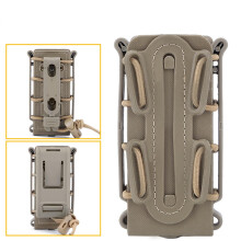 9mm Magazine Hodler Military Mag Bag Tactical Molle Rifle Bullet Pouch Waist Belt Cartridge Holder Combat Open Single Pack