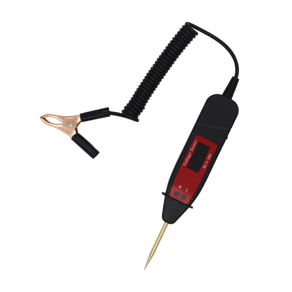Auto Electrical Tester Digital Electric Test Pen Digital Lcd Circuit Tester For Home Vehicle Use Light 9189345809712