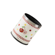 Indoor vuilnisbak Cartoon Print Plastic materialen-Schatje