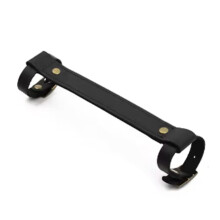 Install the simple bicycle hub strap frame lifter commuter bike handle for multiple bicycle types, transport in black.