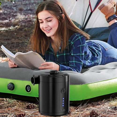 Wireless Mattress Inflator with Nozzles Low Noise Compressor Tool Ref: 1472 1