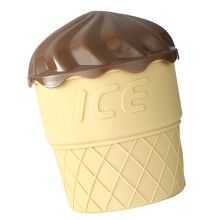 Foodgrade silicone ice cream container, doublelayer ice bucket with lid, frozen dessert, mold, dishwasher, ice cream maker, coffee. Ref: 6899