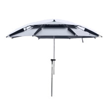 Angelschirm Outdoor Fishing Umbrella 2.0/2.2/2.4/2.6M Adjustable Big Umbrella Double Thickened Layer Folding Beach Umbrella 2.0M