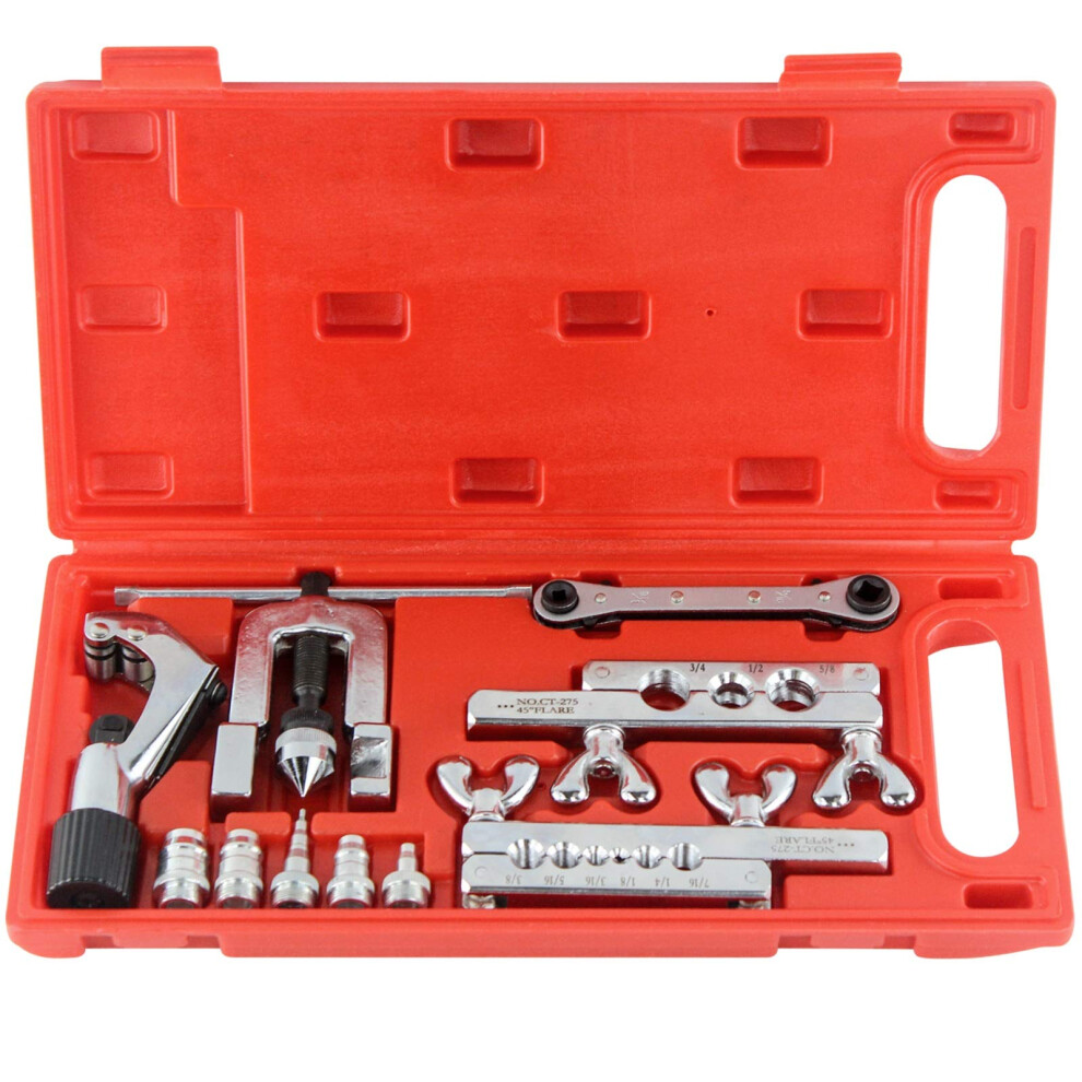 Hydraulic Tools 10Piece Pipe Expander Reamers Air Conditioning Expander Pipe Reamer Flaring Tool Set 9412369722522