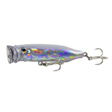 Fish Swimming Popper Bait 7cm 9.4g Floating Hard Bait Color 5 Silverfish