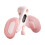 ABS Foam Thigh Masters Toner Workout, Adjustable Pelvic Hip Trainer (Rose) 1