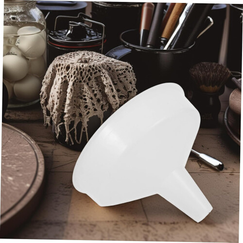 Funnel wine strainer wine accessories white plastic 2