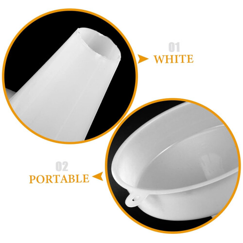 Funnel wine strainer wine accessories white plastic 1