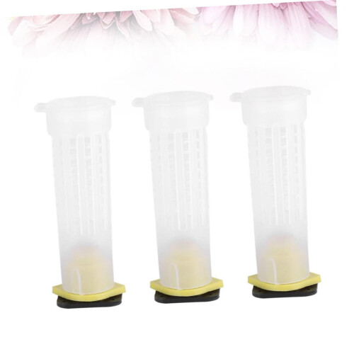 40Pcs Bee Protective Cover Essential Beekeeping Tool for Breeding Durable and Practical Bee Case for Easy Feeding and Protection 1