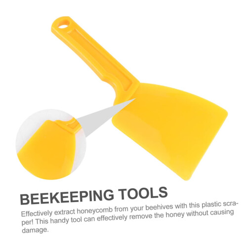 2pcs Beekeeping Honey Scrapers Multifunction Honey Collection Tool Ergonomic Design for Easy Use Extractor for Efficient Harvesting 1