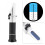 Refractometer, Refractometer 032% Food Drinks Sugar Test ATC Content Meter Handheld Brix Meter A 02 3