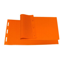 2Pcs Rubber Beeswax Press Sheet Mould Foundation Beekeeping Equipment Bee Hive Basis Press Sheet Mould(Orange)