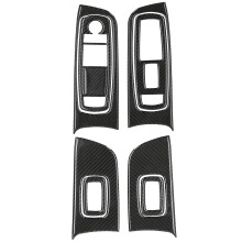 Adhesivos decorativos de fibra de carbono resistentes al sol para salpicaderos de coche, duraderos, resistentes a la abrasión, impermeables y que no