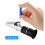 Refractometer, Portable Handheld Refractometer Sugar Meter 090% Optical Sugar Meter Sugar Level Tester with Box A 090 Sugar 5