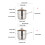 204 Stainless Steel 2 Layer Steamer Pot With Glass Lid-18cm 4