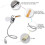 Attoe USB Programmable Fan Mini USB LED Fan with RGB Display for PC Laptop 3