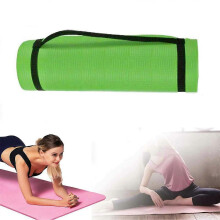 (As show, One size) Gymnastikmatte rutschfest Extradick 1,5cm Yogamatte Matte Pilates Matte 180cm Sportmatte Fitnessmatte mit Tragegurt