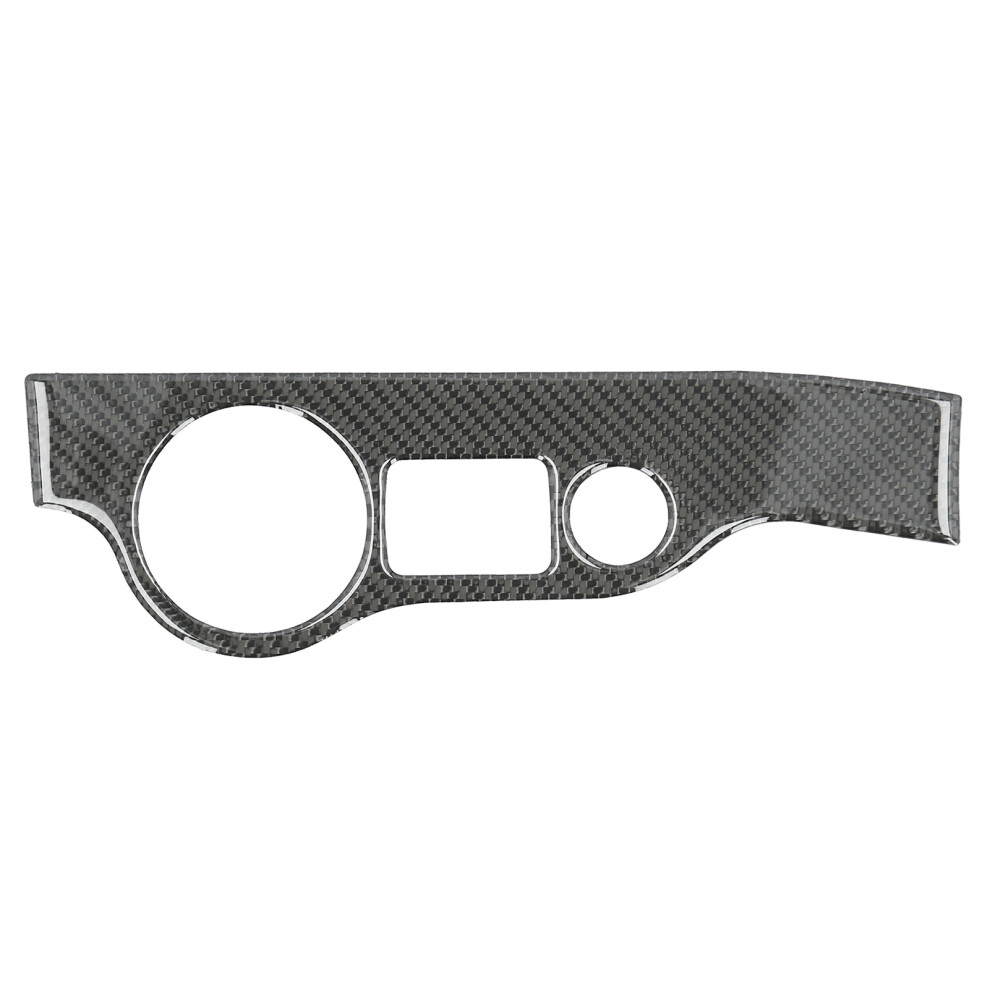 Dashboard Headlight Switch Panel Cover 2011-2014 Dodge Charger, Easy-Install Carbon Fiber Interior Accessory, Durable Won't Fade Finish Lasting Safe 9190834060279