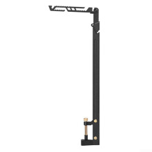 Stainless Steel Retractable Light Stand Designed for Outdoor Activities, Includes Storage Bag for Convenience