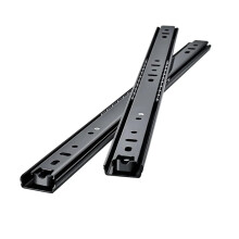 Drawer Slides Drawer Rail 820Inch Cold Rolled Steel Drawer Slides Close Drawer Sliding Track TwoSection Cabinet Slides Furniture Hardware(16 Inch)