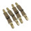 Quick Install Antislip Footwear Clip Elastic Straps for-Khaki 1