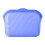 Durable Silicone Food Storage Containers Leakproof-Blue L 1