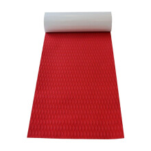 Surfboard Traction Pad EVA Leaf Anti Slip Deck Grip Boot Decking Sheet for Yacht red