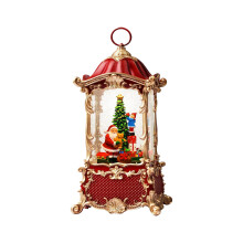 Christmas Snowfall Lanterns With Music Box Function Crystal