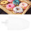 DIY Donut Maker Donut Dispenser Donut Mix for Mini Donut Maker Doughnut Making Molds Kitchen Baking Accessory (White) 3