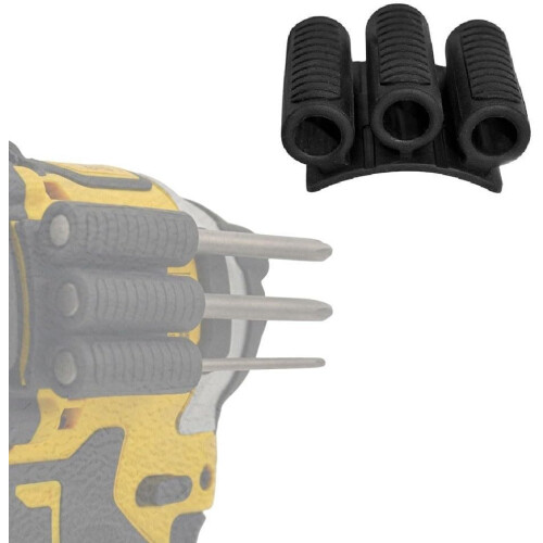 Efficiently Store 3 6 Bits with This Practical Drill Bit Holder Tool Holster Design 2