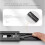 Twosection guide rail cabinet slide buffer rail slide computer desk keyboard slide rail(14in) 3