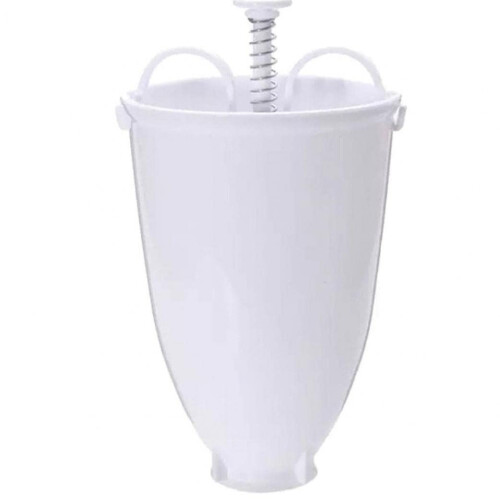 Diy Doughnut Maker Machine Mold Doughnut Maker Making Tools Plastic Batter Making Dispenser Donut Makers Kitchen Baking Tools, White