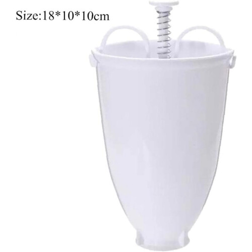 Diy Doughnut Maker Machine Mold Doughnut Maker Making Tools Plastic Batter Making Dispenser Donut Makers Kitchen Baking Tools, White 2