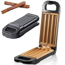 Electric Churros Maker 850W NonStick Machine, Makes 4 Churros in 10 Minutes, Oil, Easy to Clean, Fresh Healthy Spanish Doughnuts