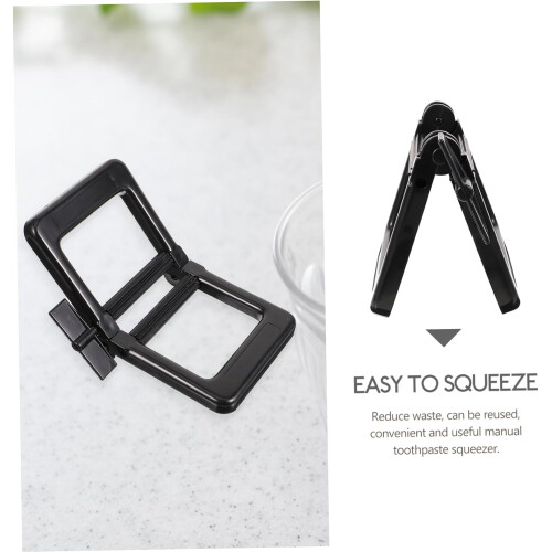 Toothpaste tube squeezer manual toothpaste squeezer for practical tube press large clean reusable and spacesaving for creams 2