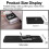 Ab Roller Wheel Training Board with Elbow Support, Automatic Rebound, Abdominal Board, Core Trainer, Home Training Equipment 5