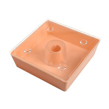 Bee Feeding Bowl Square Beehive Water Feeder Practical Beekeeping Tool for Easy Installation and Cleaning Bee Supplies for Feeding and Hydration