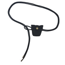 Adjustable Pin Buckles Suedes Belt Slim Design for Party-Black