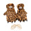 Fashionable Winter Gloves Lovely Leopard Pattern-light leopard 1